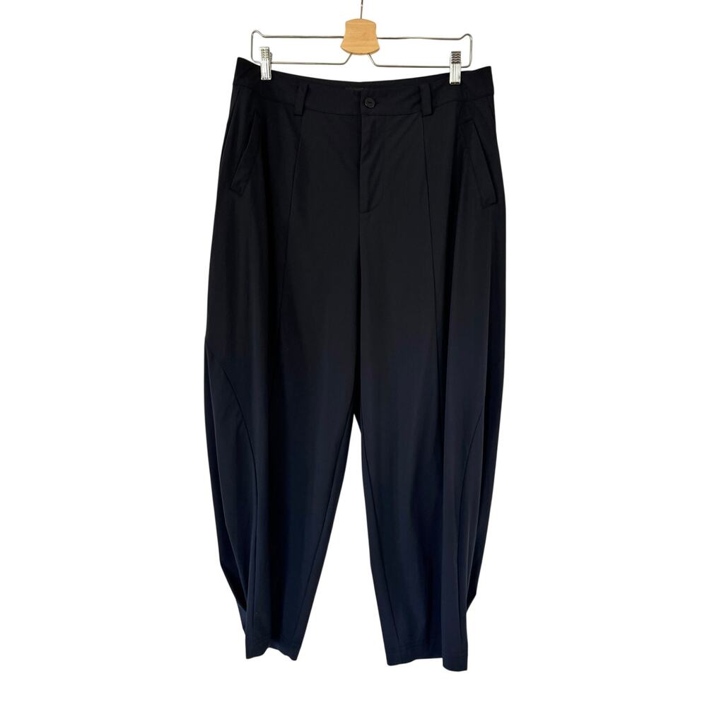 Ruti Black Wide Leg Cropped Pants 14